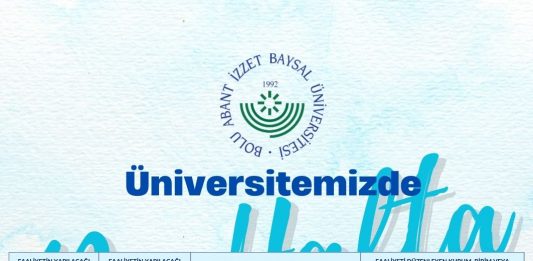 BAİBÜ Kültür ve Kongre Merkezi’nde Bu Hafta