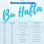 BAİBÜ Kültür ve Kongre Merkezi’nde bu hafta