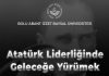 Bir Asrın Ötesinden Gelen Dersler: Atatürk ve Çağdaş Türkiye