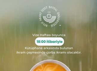Vize Haftası Çorba İkramı