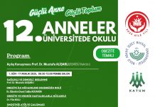 12. Anneler Üniversitede Okulu (Obezite Temasıyla) başlıyor