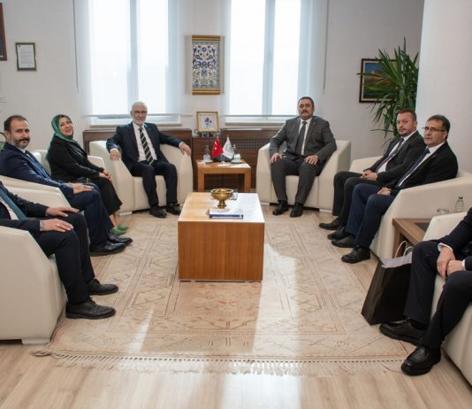 MHP heyetinden Rektör Yiğit’e ziyaret