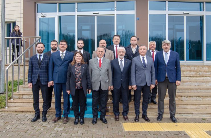 Yüksel Coşkunyürek’ten Rektörümüze ziyaret