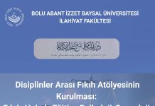Disiplinler Arası Fıkıh Atölyesinin Kurulması: Fıkıh-Hukuk-Eğitim-Psikoloji-Sosyoloji