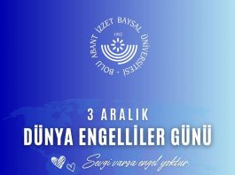 3 Aralık Dünya Engelliler Günü mesajı