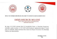 Diş Hekimliği Fakültesi Erişilebilirlik Belgesini Aldı