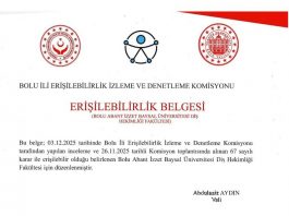 Diş Hekimliği Fakültesi Erişilebilirlik Belgesini Aldı