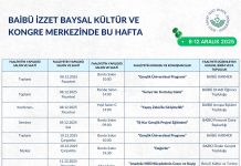 BAİBÜ Kültür ve Kongre Merkezi’nde Bu Hafta