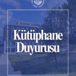 2025–2026 Kütüphane Kullanıcı Memnuniyeti Anketi