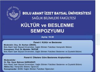 Kültür ve Beslenme Sempozyumu