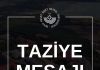 Taziye Mesajı (Şadiye Yerlikaya’nın annesinin, Ziver Yerlikaya’nın kayınvalidesinin vefatı)