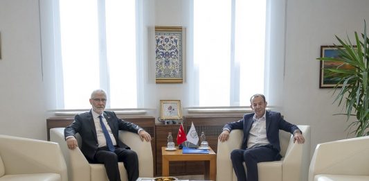 Bolu Belediye Başkanı Sayın Özcan’dan Rektör Yiğit’e ziyaret