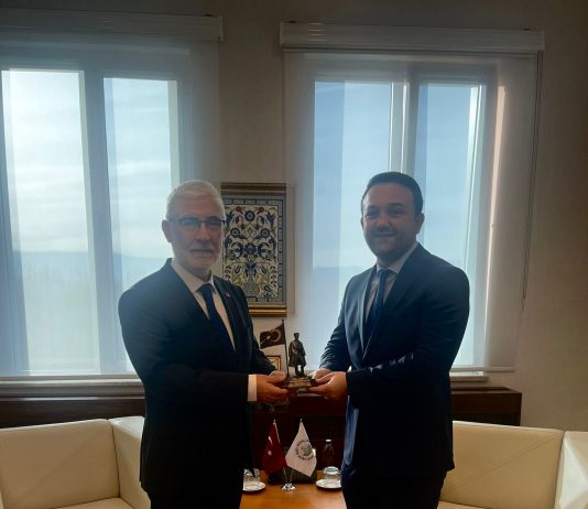 Ülkü Ocakları Eğitim ve Kültür Vakfı Genel Sekreteri Durak’tan Rektör Yiğit’e Ziyaret