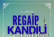 Regaip Kandili Mesajı