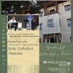 Birlikte Öğrenme Üniversitesi Öğrencileri İçin Bolu Türküleri Dinletisi