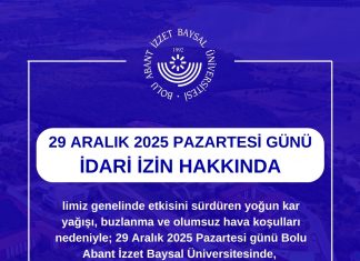 Akademik ve İdari Personelin İdari İzinli Sayılmaları Hk.