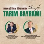 Akademik Biniş Giydirme Töreni ve Tarım Bayramı Etkinlik Daveti