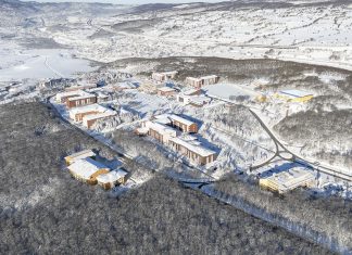 Gölköy Kampüsünde kış manzaraları