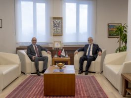 Yükseköğretim Kurulu (YÖK) Yürütme Kurulu Üyesi Prof. Dr. Arif Bilgin’den Rektörümüze ziyaret