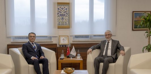 Bolu İl Tarım ve Orman Müdürü Zekeriya Ar’dan Rektörümüze ziyaret