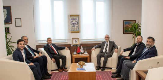 Saadet Partisi İl Başkanlığından Rektörümüze ziyaret