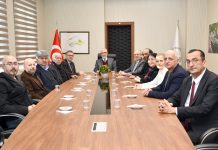 BTSO Yönetim Kurulundan Rektörümüze ziyaret