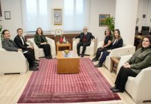 İBUMED yönetiminden Rektörümüze ziyaret