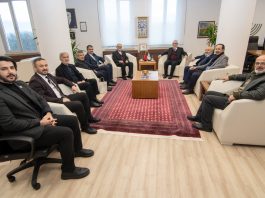 Ensar Vakfı Bolu Şubesinden Rektörümüze ziyaret