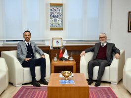 Radarsan kurucu ortağından Rektörümüze ziyaret