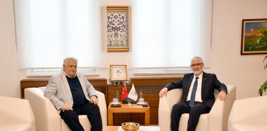 Türkiye Bilimler Akademisi (TÜBA) Başkanı Prof. Dr. Muzaffer Şeker’den Rektörümüze ziyaret