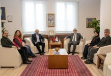 Bolu Kızılay Şube Başkanı Muhsin Kınacı’dan Rektörümüze ziyaret