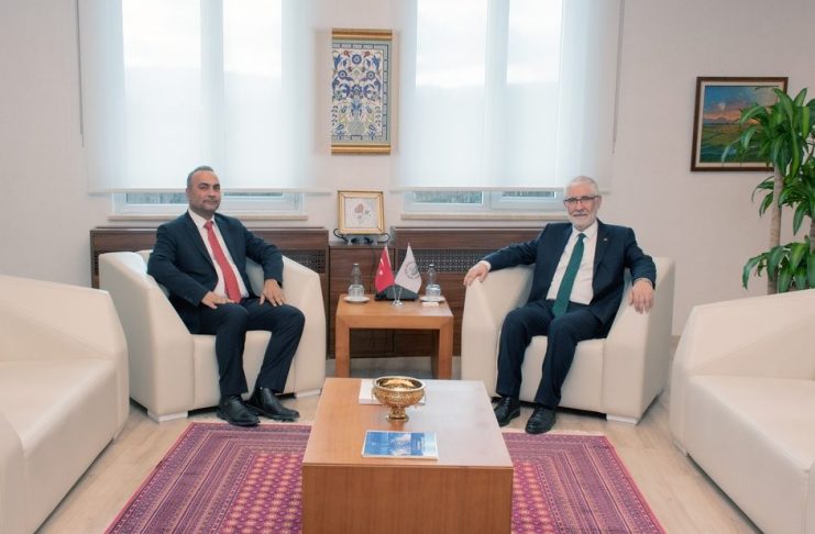 Bartın Üniversitesi Rektörü Prof. Dr. Ahmet Akkaya’dan Rektörümüze Ziyaret