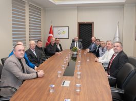 Taşkesti Belediye Başkanı Saim Çevik’ten Rektörümüze ziyaret