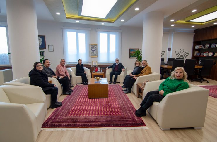 Bolu Kent Konseyi’nden Rektörümüze ziyaret