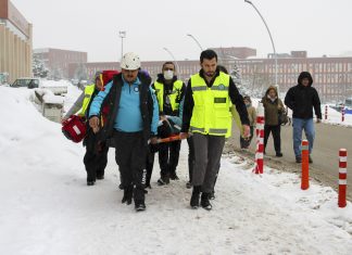 Diş Hekimliği Fakültesinden tesis tahliye tatbikatı