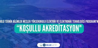 Bolu Teknik Bilimler Meslek Yüksekokulu Elektrik ve Elektronik Teknolojisi programlarına akreditasyon