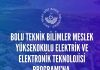 Bolu Teknik Bilimler Meslek Yüksekokulu Elektrik ve Elektronik Teknolojisi programlarına akreditasyon