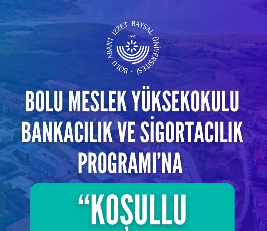 Bolu Meslek Yüksekokulu Bankacılık ve Sigortacılık Programı’na akreditasyon
