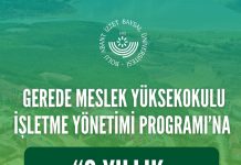 Gerede MYO İşletme Yönetimi Programı 2 yıllık akreditasyon aldı