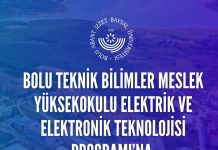 Bolu Teknik Bilimler Meslek Yüksekokulu Elektrik ve Elektronik Teknolojisi programlarına akreditasyon