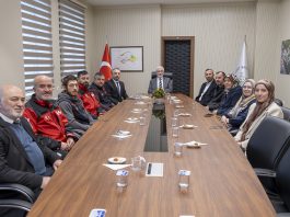 Bolu İHH’dan Rektörümüze ziyaret