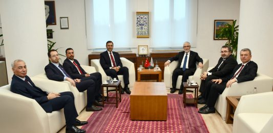 ROKETSAN Genel Müdürü Murat İkinci’den Rektörümüze ziyaret