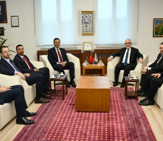 ROKETSAN Genel Müdürü Murat İkinci’den Rektörümüze ziyaret