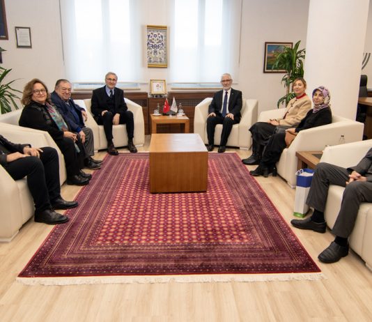 Bolu Platformu üyelerinden Rektörümüze ziyaret