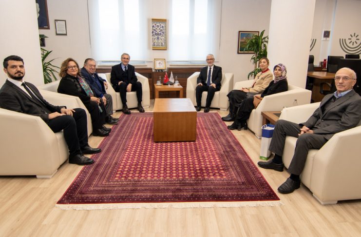 Bolu Platformu üyelerinden Rektörümüze ziyaret