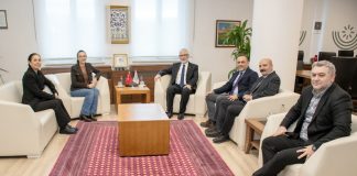 Bolu Belediyesi Başkan Yardımcılarından Rektörümüze ziyaret