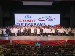 14 Mart Tıp Bayramı ve Beyaz Önlük Giyme Töreni yapıldı