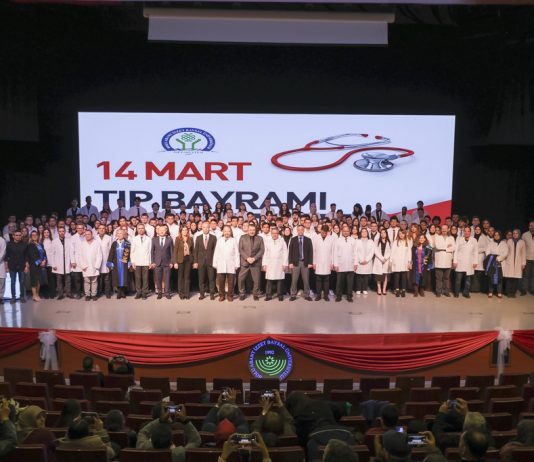 14 Mart Tıp Bayramı ve Beyaz Önlük Giyme Töreni yapıldı