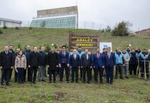 BAİBÜ’de Fidanlar Toprakla Buluştu