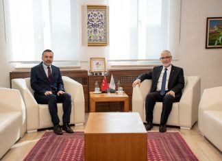 İl Kültür ve Turizm Müdüründen Rektörümüze ziyaret